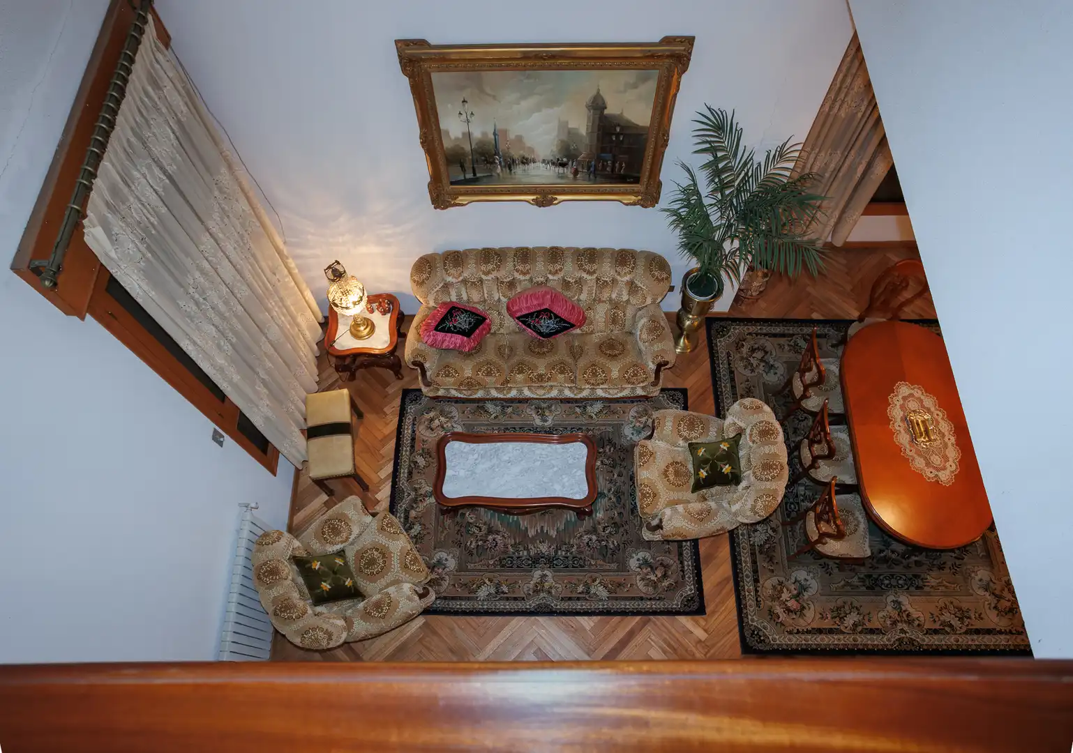 Sala de estar de Finca rústica en venta en O Barco de Valdeorras   con Amueblado
