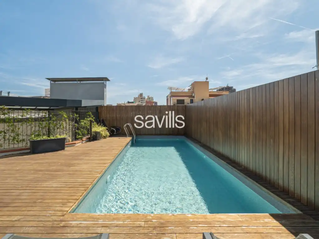 Piscina de Apartament en venda en Barcelona amb Piscina, Moblat i Balcó