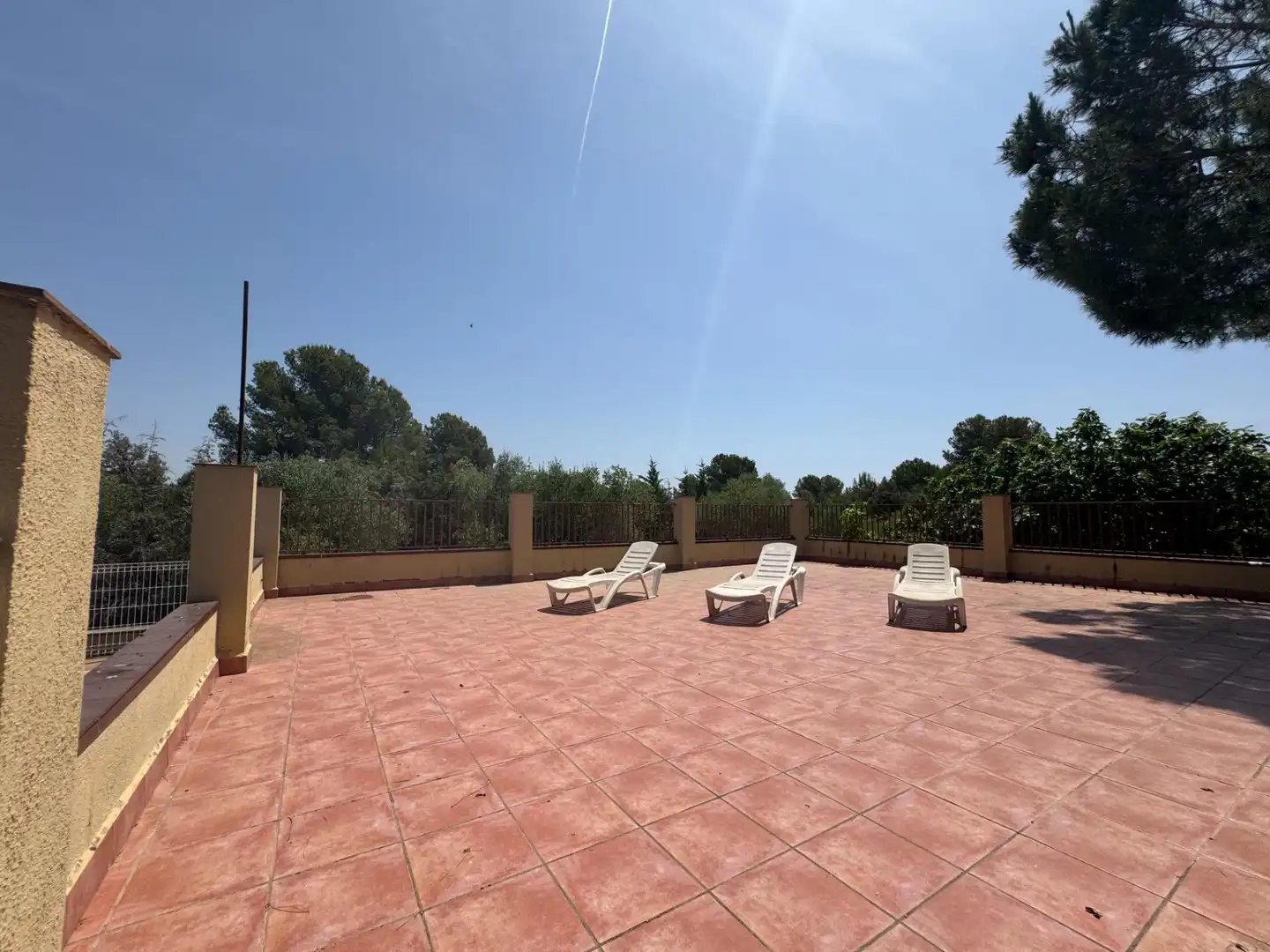 Terrassa de Finca rústica en venda en Banyeres del Penedès amb Calefacció, Jardí privat i Terrassa