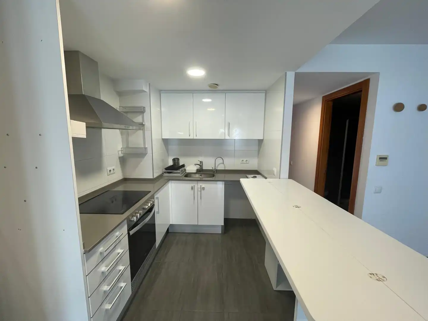 Kitchen of Flat for rent in Arenys de Mar  with Air Conditioner, Heating and Terrace
