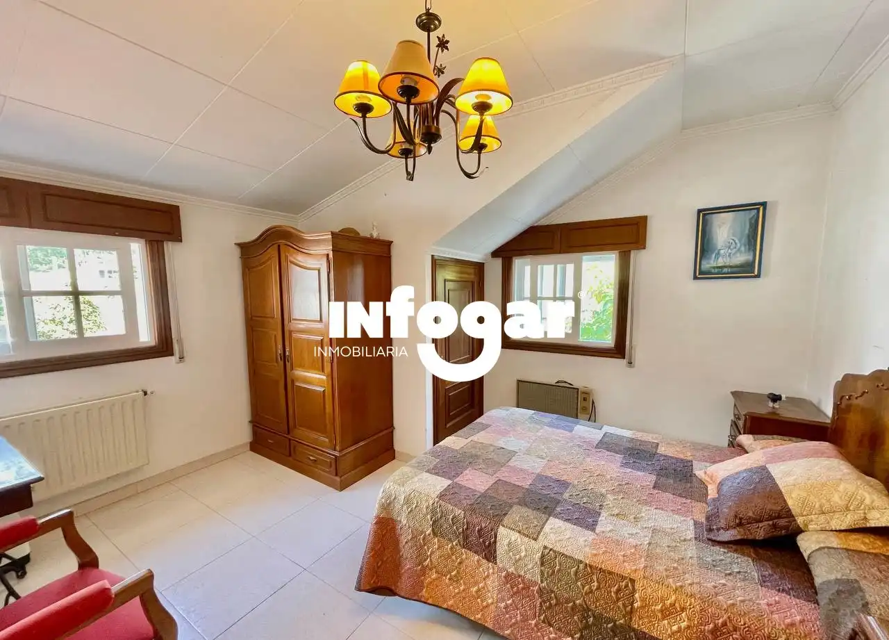 Bedroom of Houses for sale in O Rosal    with Heating, Private garden and Terrace