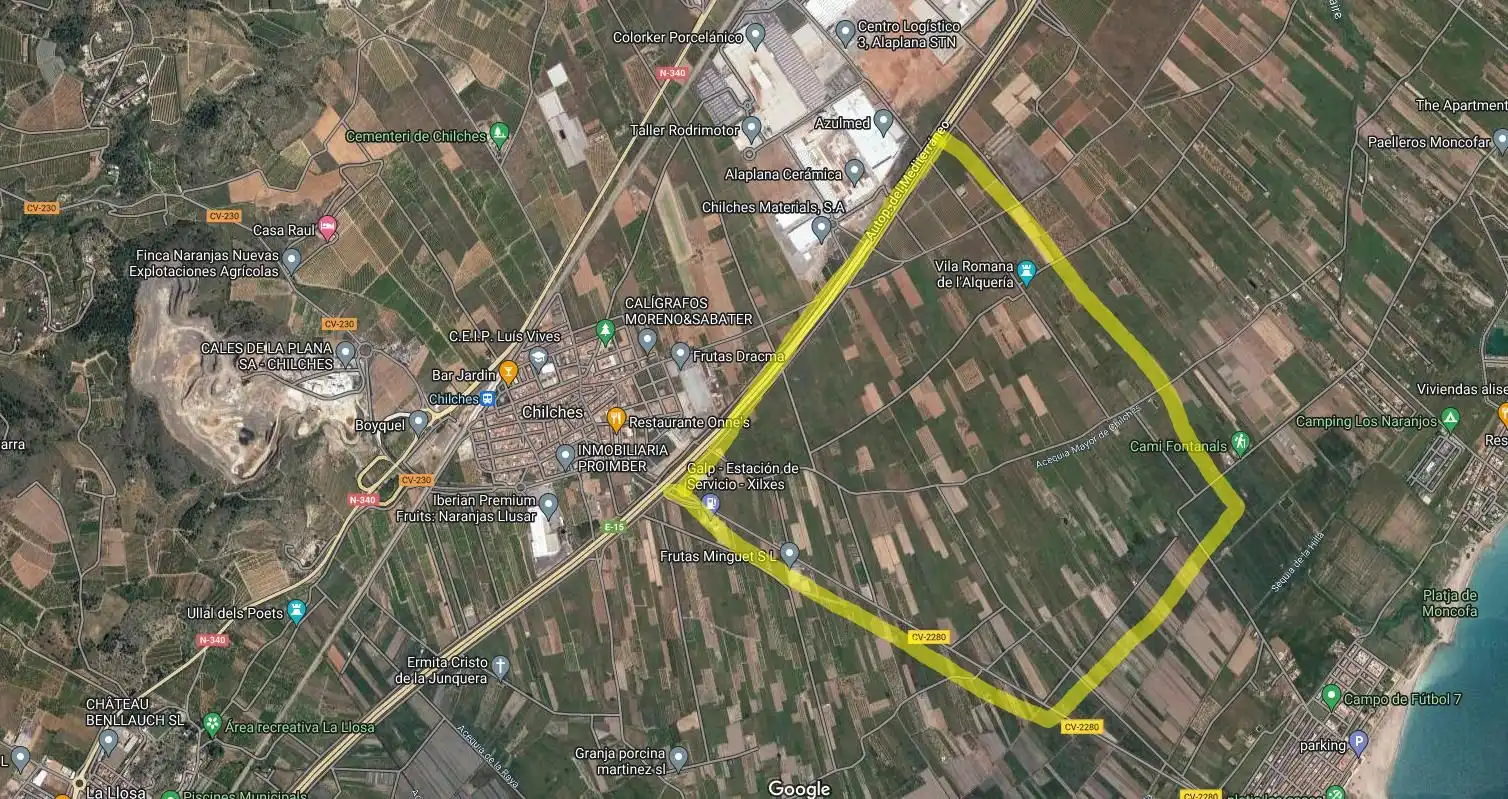 Terreny residencial en venda a Chilches / Xilxes
