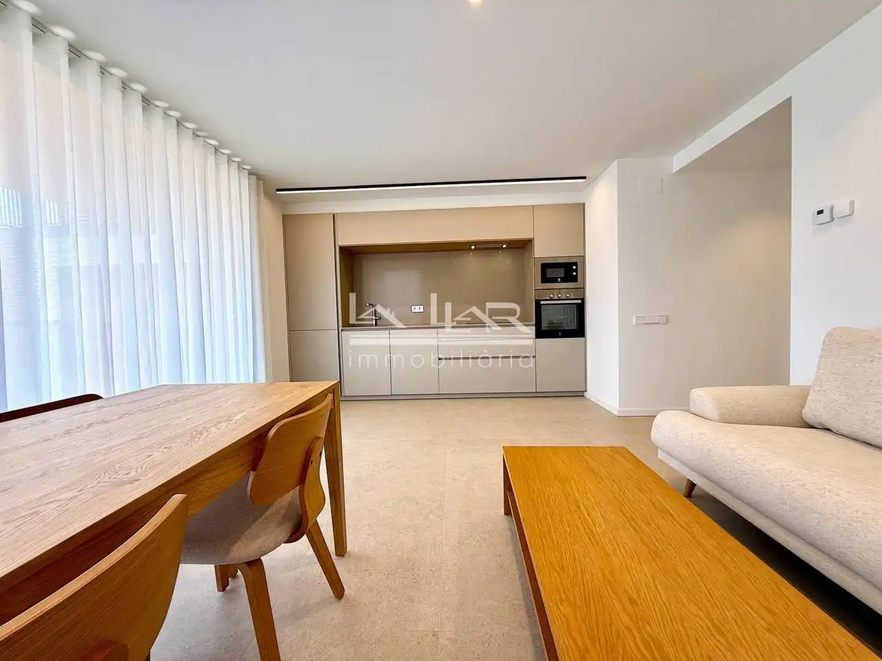 Living room of Flat for rent in Vic  with Heating, Terrace and Storage room