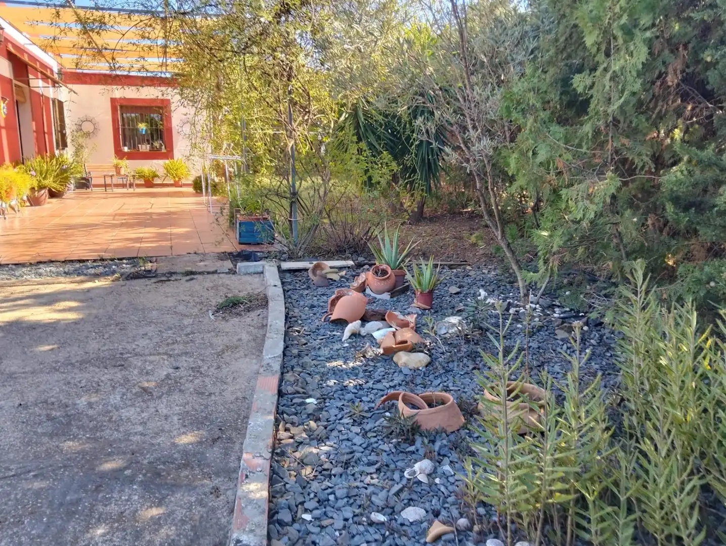 Jardín de Finca rústica en venta en Lepe con Trastero y Piscina