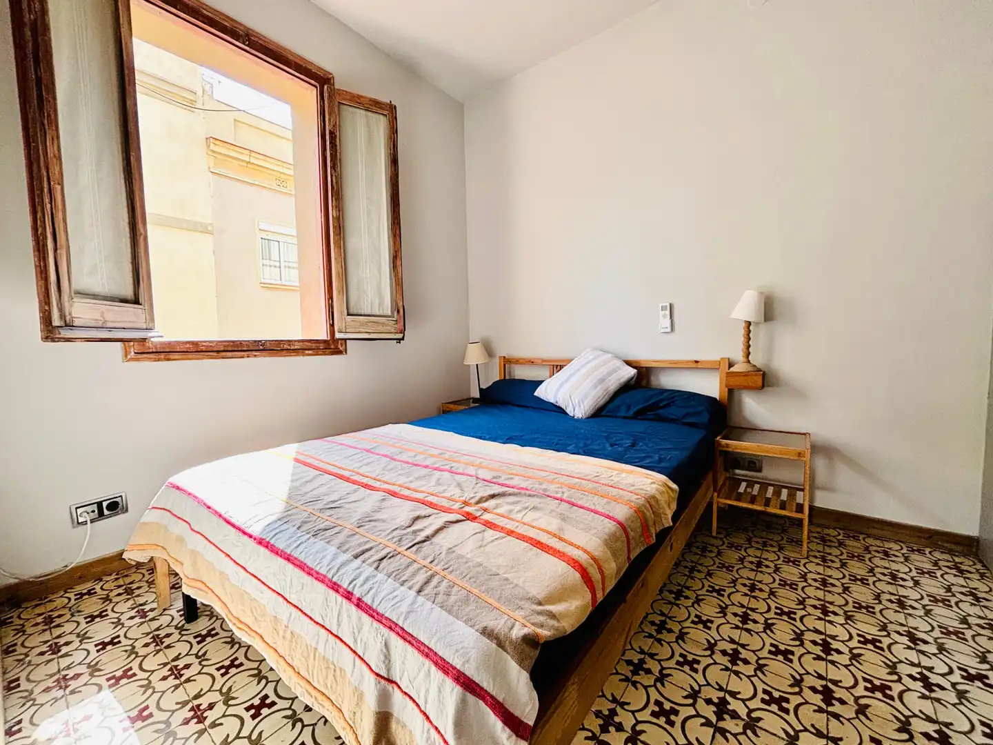 Schlafzimmer von Wohnung zum Verkauf in Barcelona mit Klimaanlage, Heizung und Möbliert