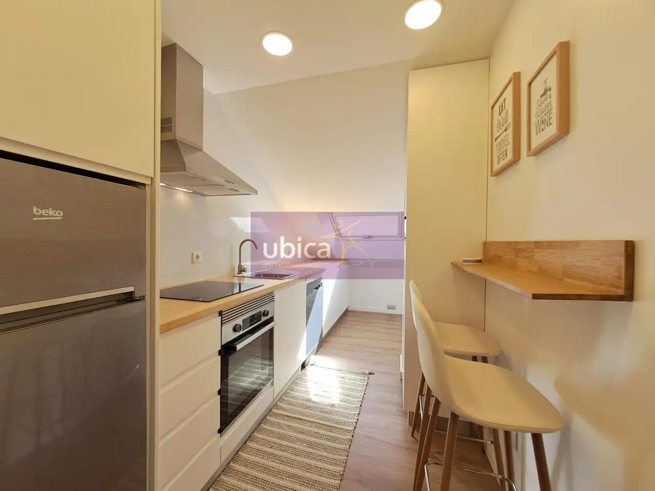Küche von Wohnung zum Verkauf in Tomiño mit Heizung und Möbliert