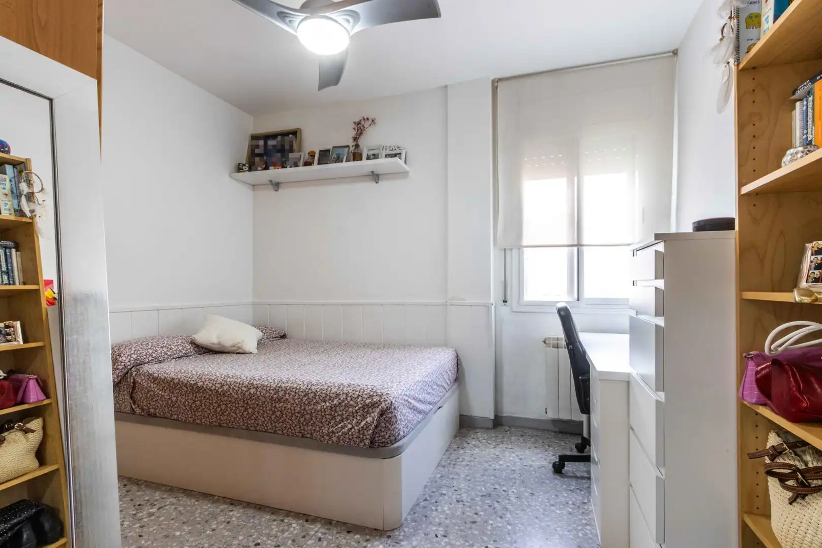 Bedroom of Flat for sale in Sabadell  with Heating, Terrace and Balcony