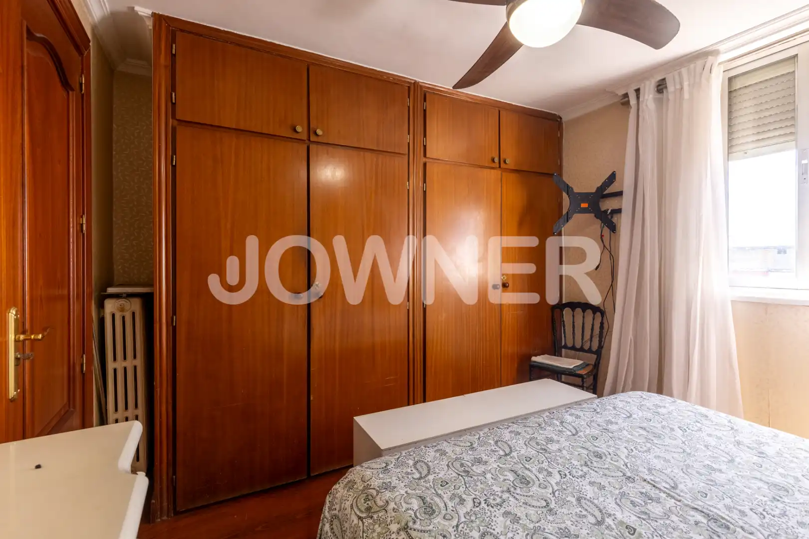 Bedroom of Flat for rent in Madrid  with Air Conditioner, Heating and Furnished
