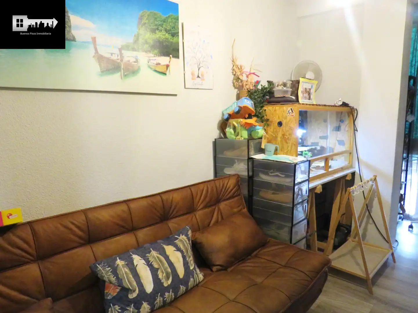 Sala d'estar de Pis en venda en Alicante / Alacant amb Aire condicionat i Calefacció