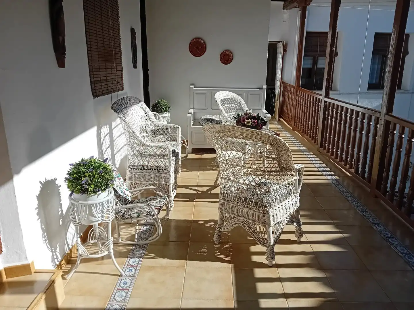 Terrassa de Casa o xalet en venda en Almagro amb Aire condicionat, Calefacció i Terrassa
