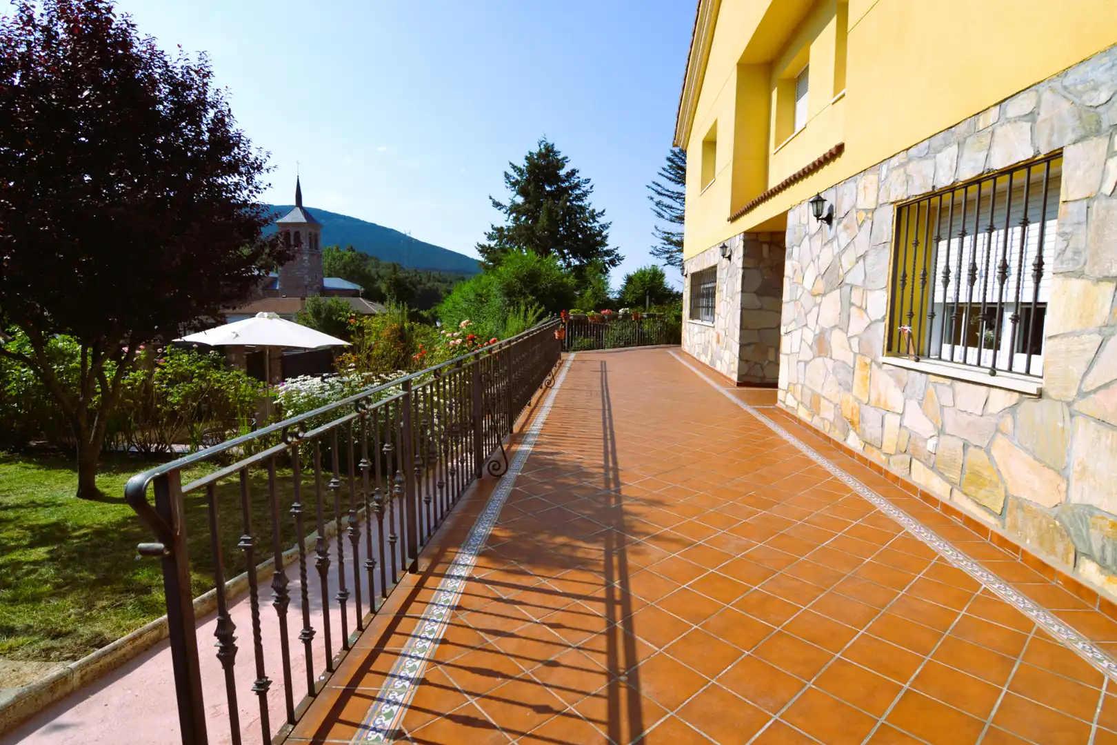 Terraza de Casa o chalet en venta en Somosierra con Calefacción, Jardín privado y Terraza