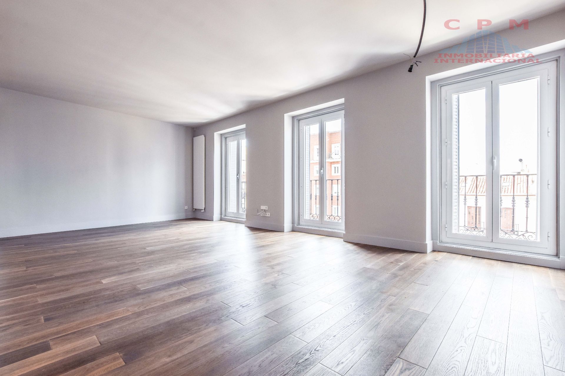 Sala d'estar de Pis en venda en  Madrid Capital amb Aire condicionat, Calefacció i Parquet