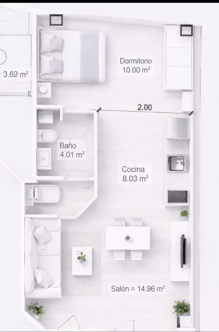 Loft en venta en Santa Rosa - Valdeolleros