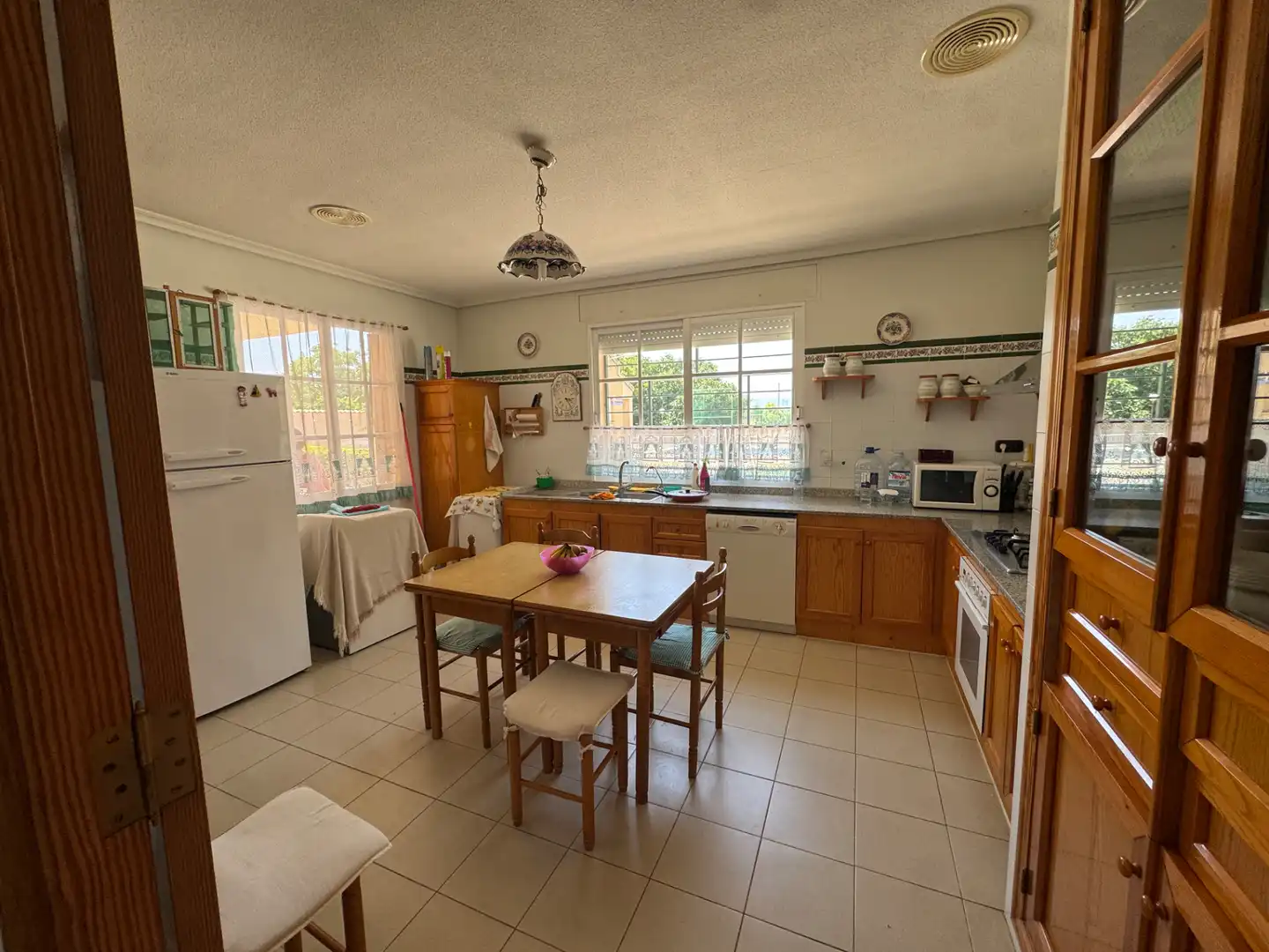 Cocina de Casa o chalet en venta en Caravaca de la Cruz con Aire acondicionado, Calefacción y Jardín privado