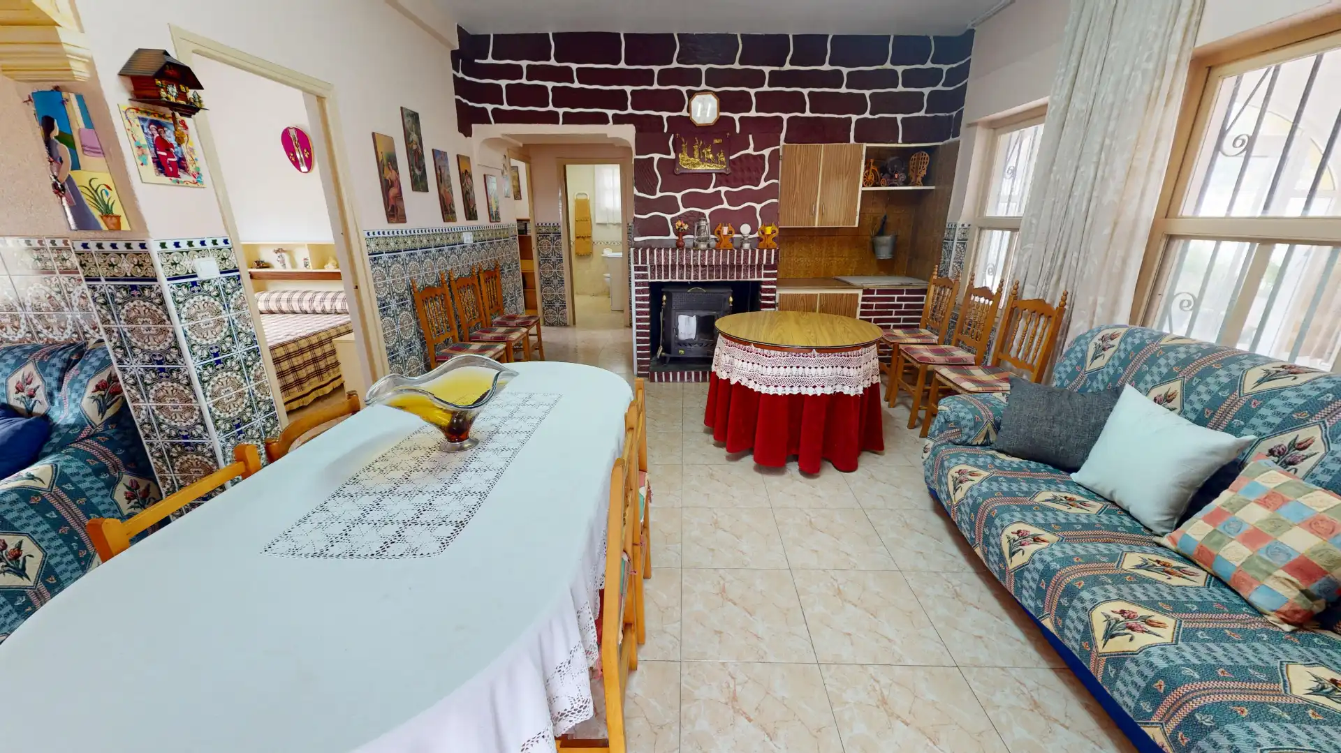 Comedor de Casa o chalet en venta en Aspe con Jardín privado, Terraza y Trastero