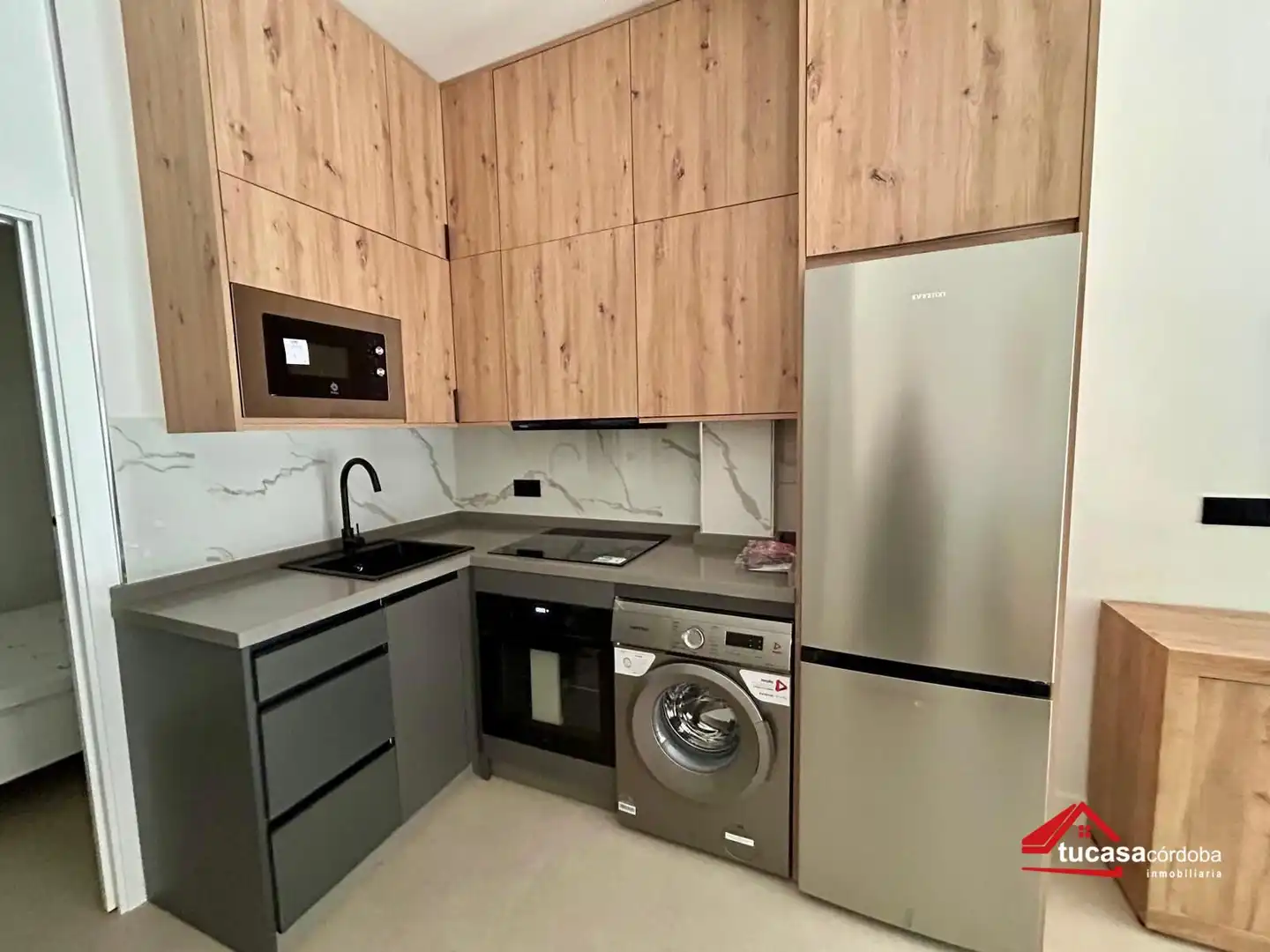 Cocina de Loft de alquiler en Córdoba con Aire acondicionado, Calefacción y Amueblado
