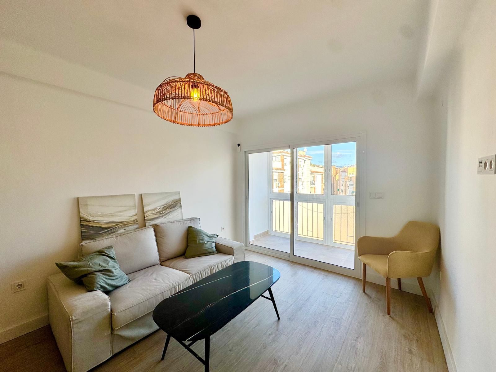 Living room of Flat for sale in Málaga Capital  with Terrace