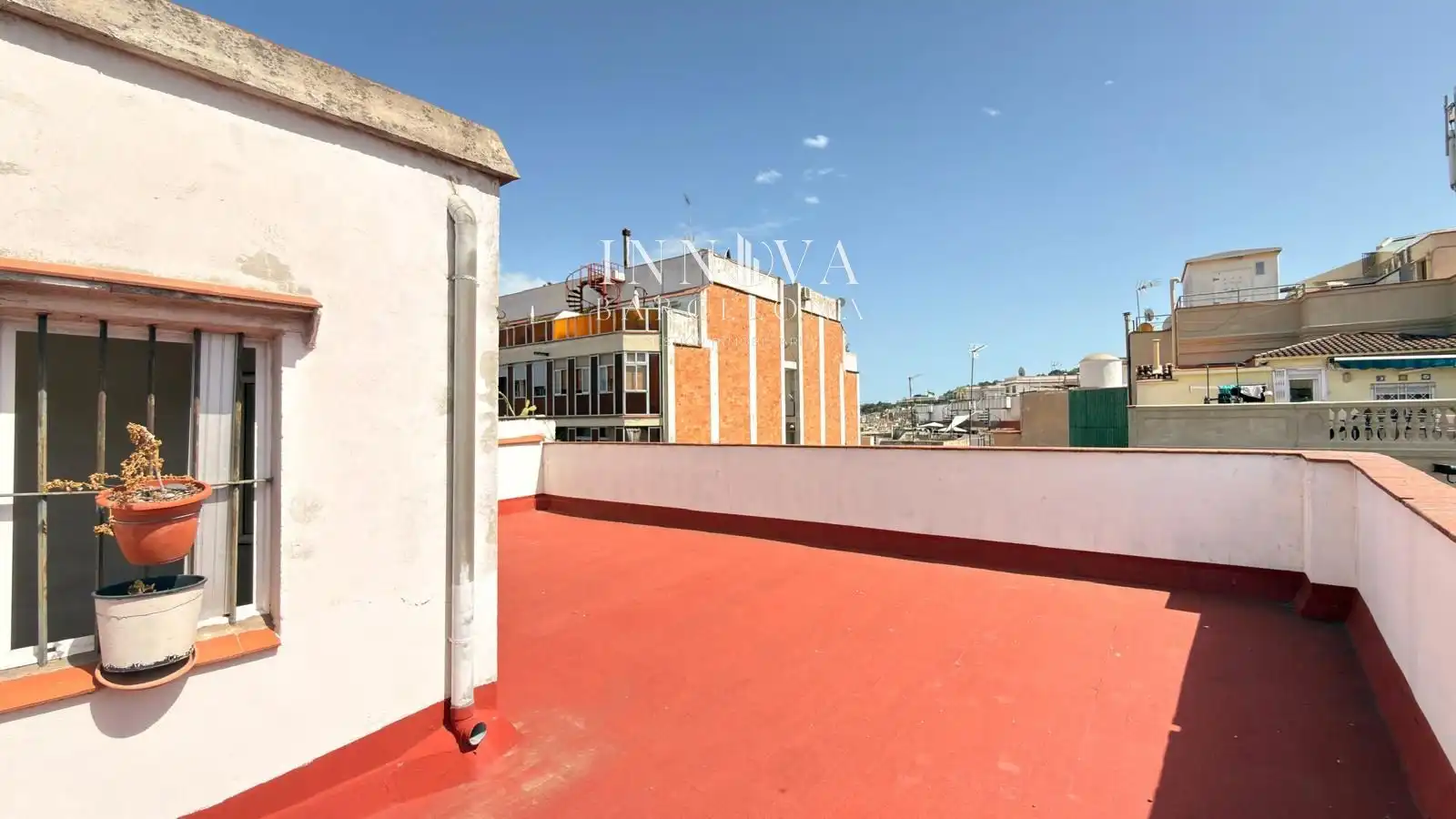 Terrasse von Wohnung zum Verkauf in Barcelona mit Klimaanlage