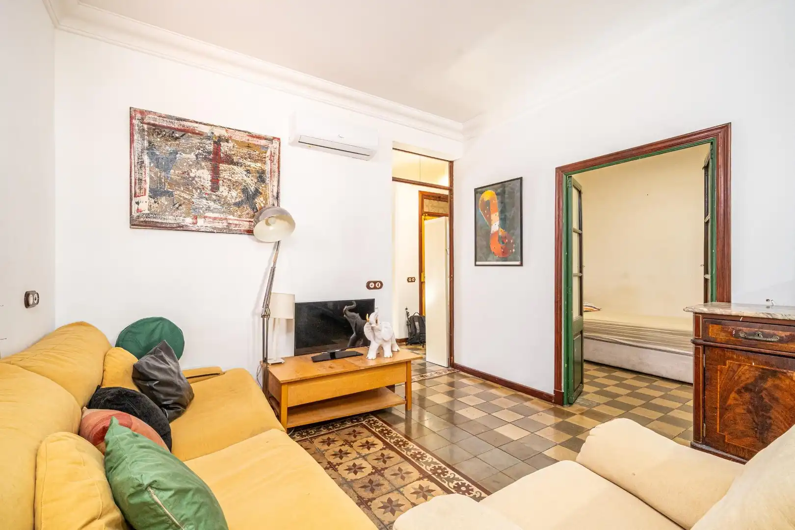 Sala d'estar de Àtic en venda en  Palma de Mallorca amb Aire condicionat i Calefacció