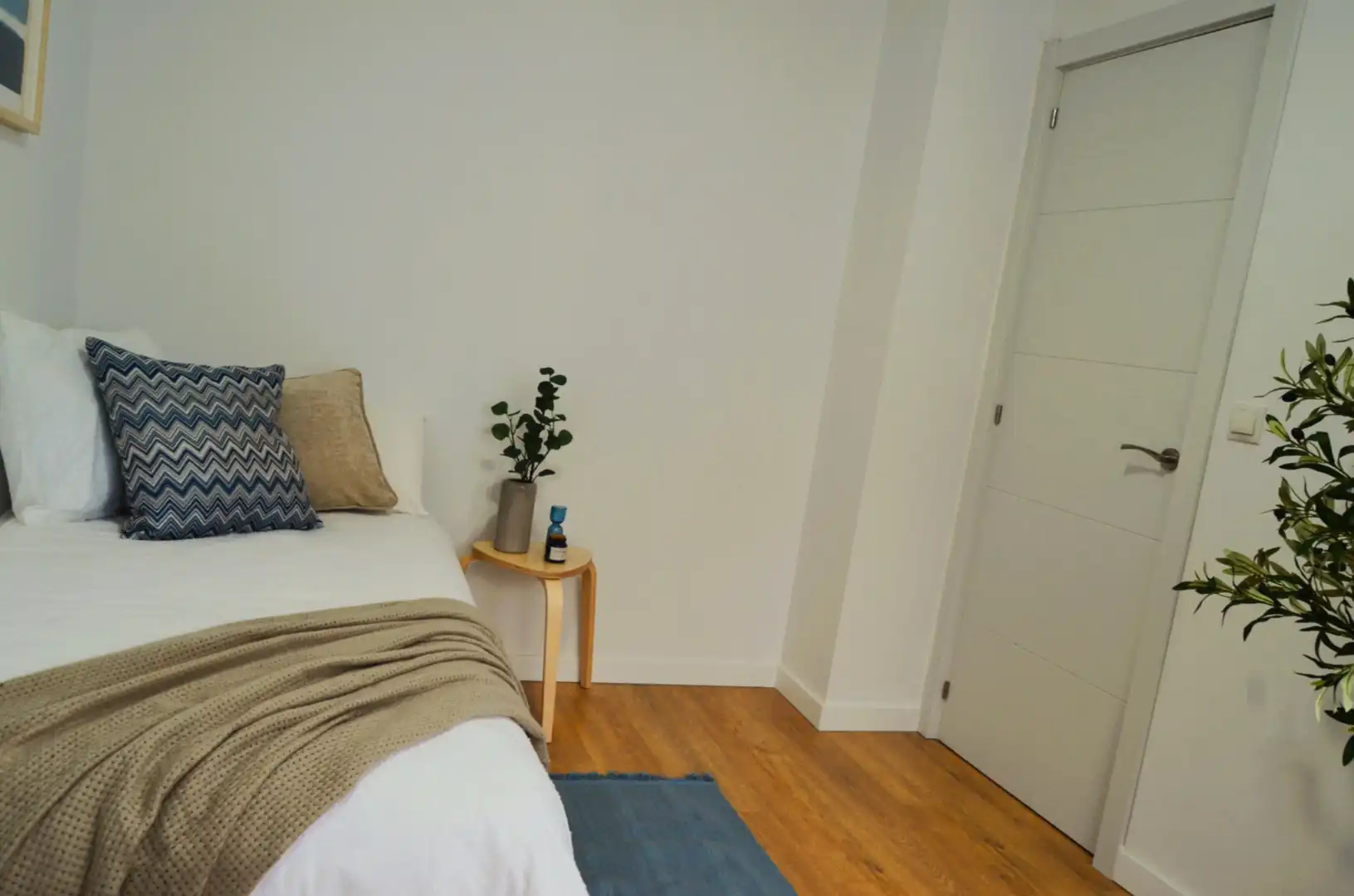 Bedroom of Flat for sale in Málaga
