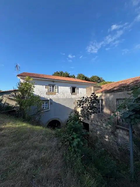 Vista exterior de Finca rústica en venta en Narón con Calefacción, Jardín privado y Amueblado