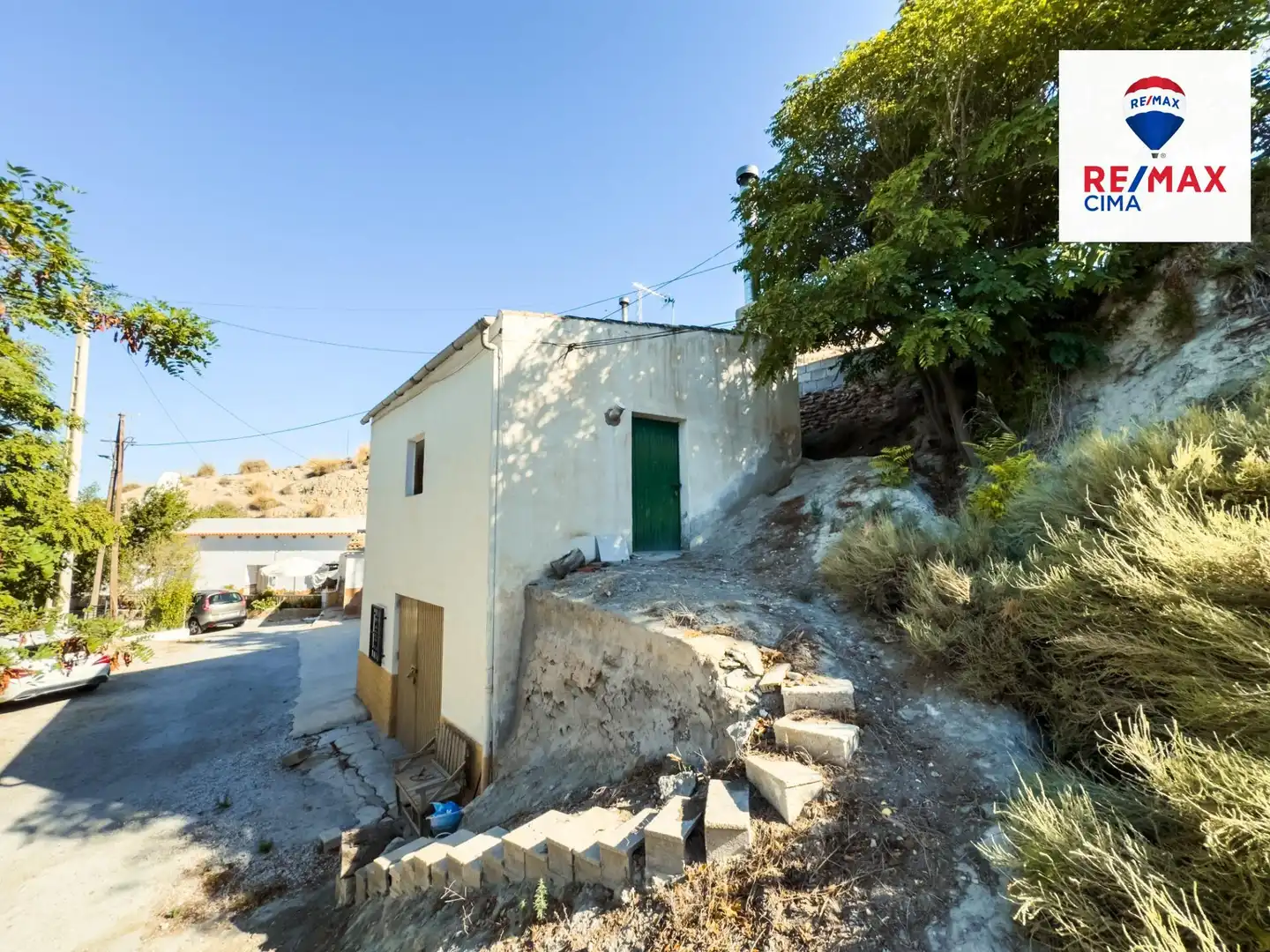 Vista exterior de Finca rústica en venda en Benamaurel amb Jardí privat, Terrassa i Traster