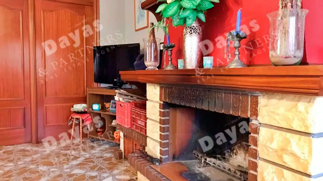 Sala d'estar de Casa o xalet en venda en Orihuela amb Aire condicionat