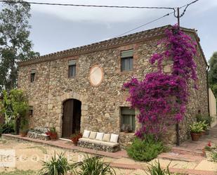 Vista exterior de Finca rústica en venda en Massanes amb Calefacció, Jardí privat i Piscina