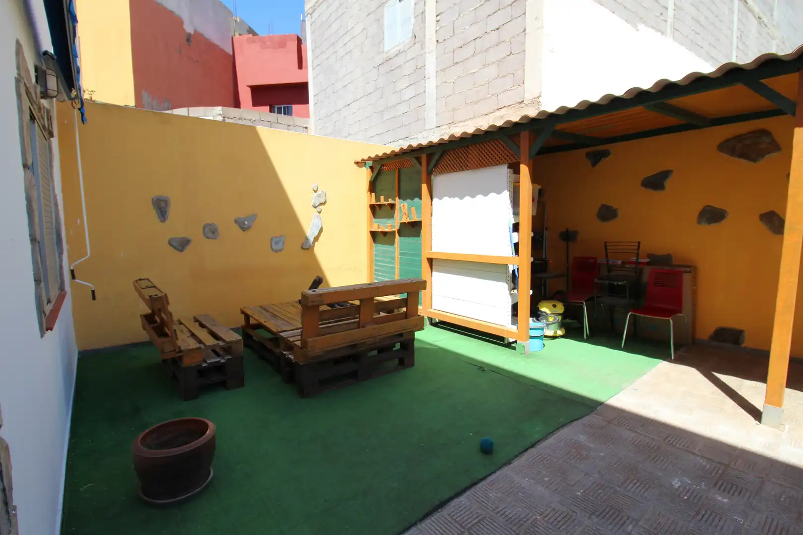 Garden of Flat for sale in San Cristóbal de la Laguna  with Terrace, Storage room and Furnished