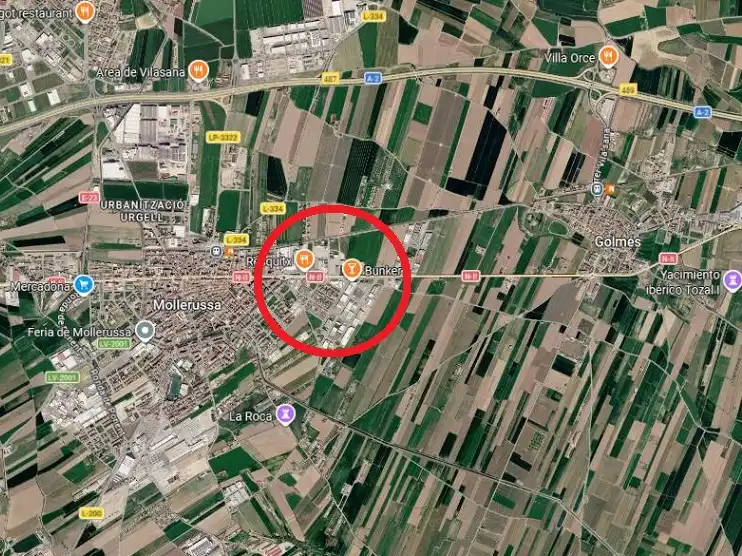 Exterior view of Industrial land for sale in Golmés