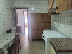 Kitchen of Flat to rent in Santiago de Compostela   with Heating and Furnished