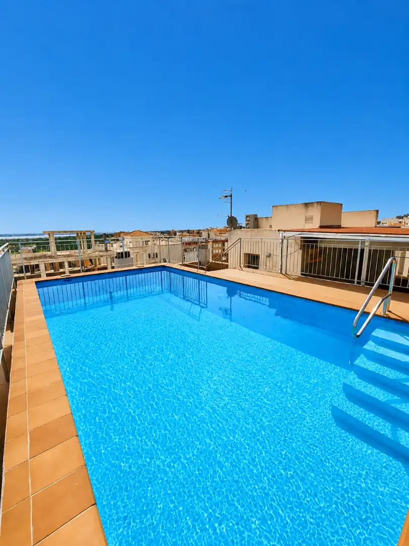 Swimming pool of Apartments for sale in San Miguel de Salinas  with Air Conditioner, Storage room and Furnished