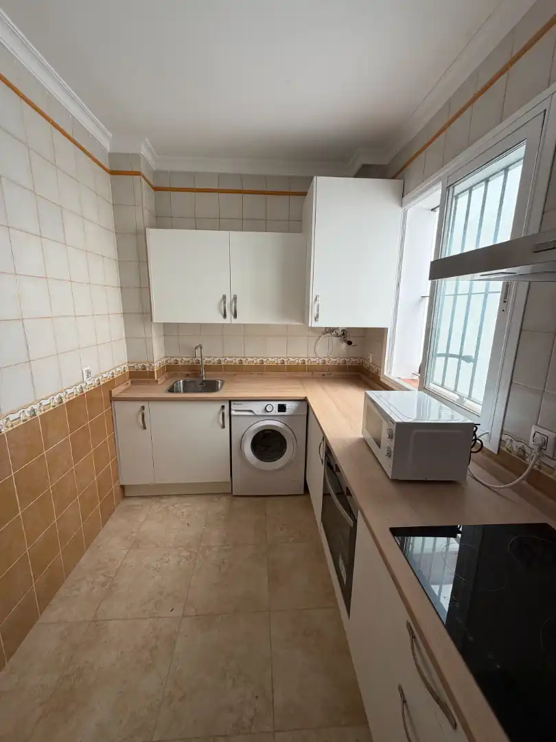 Kitchen of Flat for sale in Alcolea del Río  with Air Conditioner, Heating and Terrace