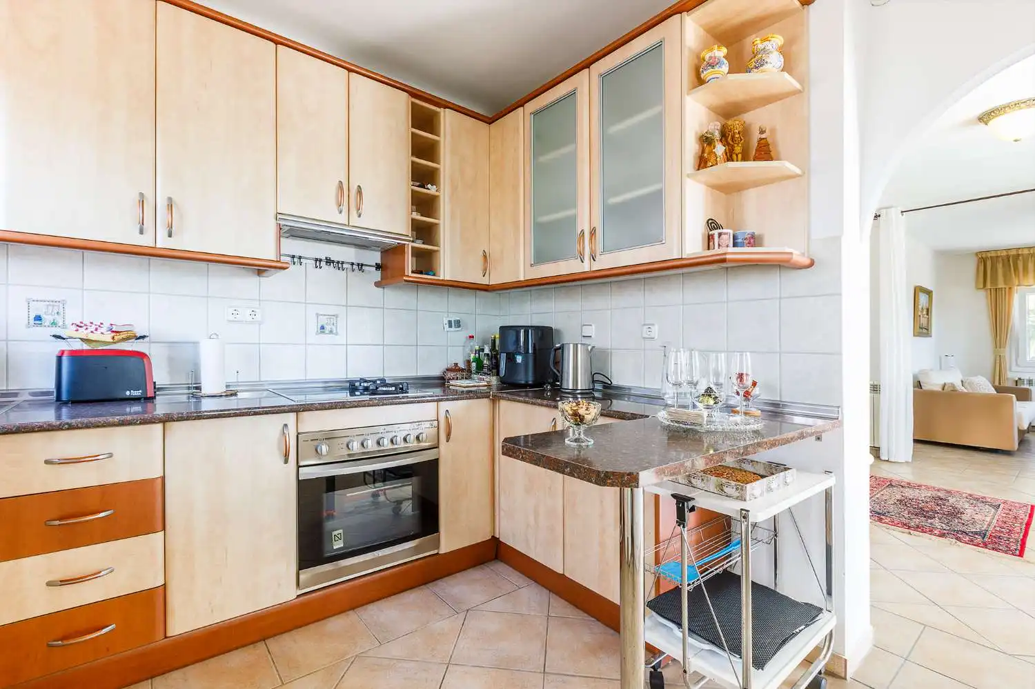 Cuina de Casa o xalet en venda en Vélez-Málaga amb Aire condicionat, Traster i Internet