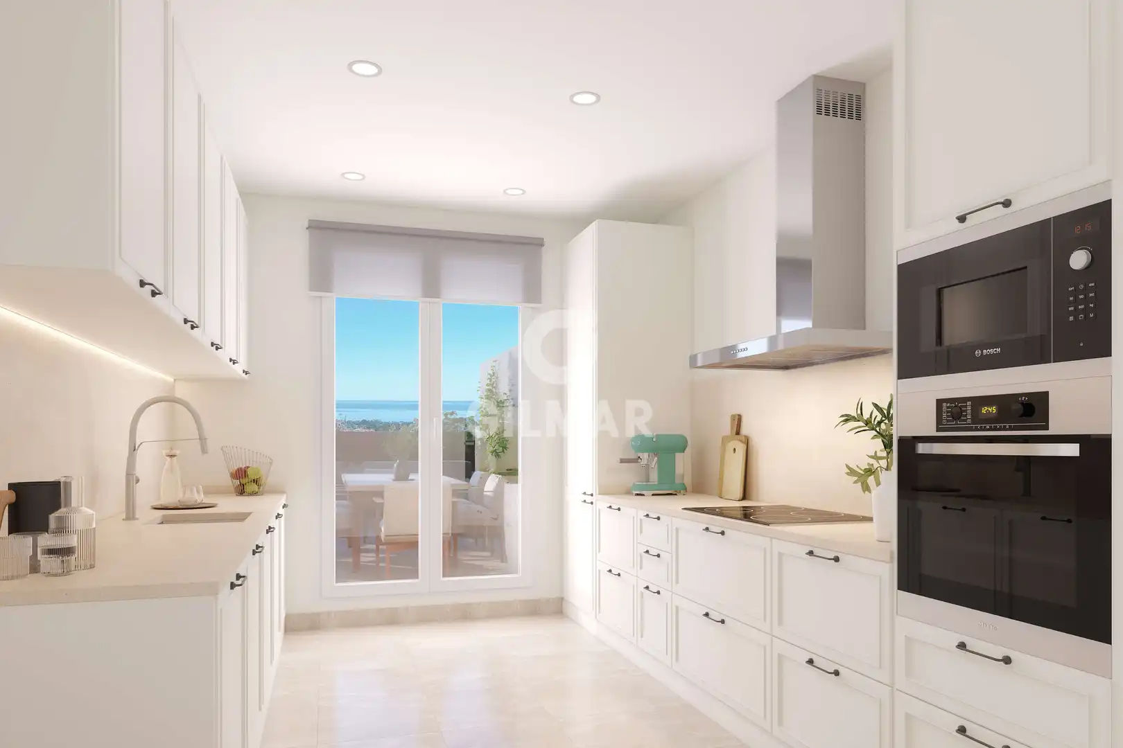 Cocina de Dúplex en venta en Marbella con Calefacción, Trastero y Piscina