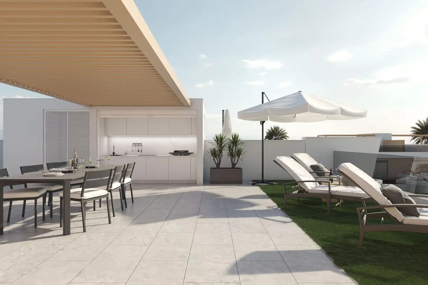 Terraza de Apartamento en venta en San Pedro del Pinatar con Balcón