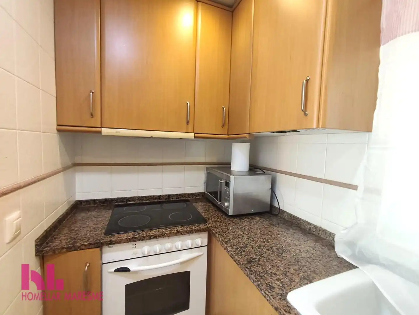 Kitchen of Flat for sale in Santa Susanna  with Terrace and Community pool