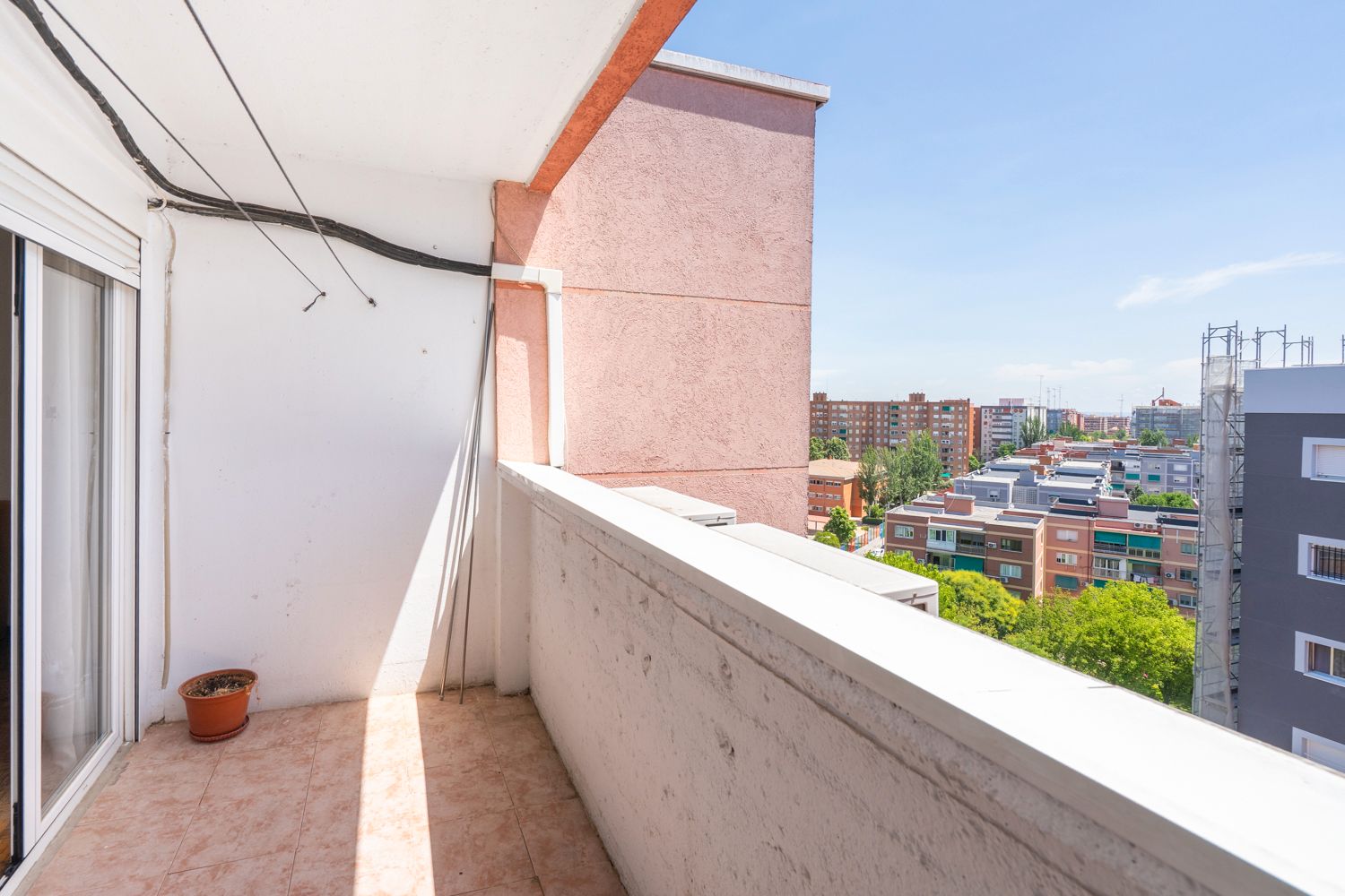 Balcony of Flat for sale in Fuenlabrada  with Air Conditioner, Heating and Terrace