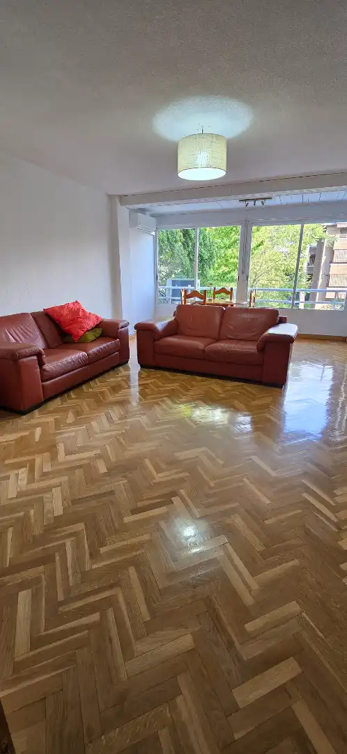 Sala de estar de Piso en venta en Las Rozas de Madrid con Aire acondicionado, Calefacción y Jardín privado