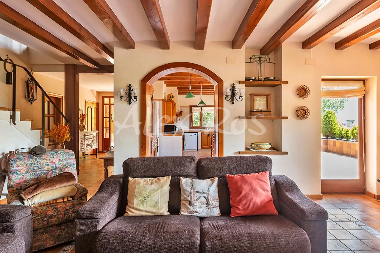 Sala de estar de Casa o chalet en venta en Prullans con Calefacción y Terraza