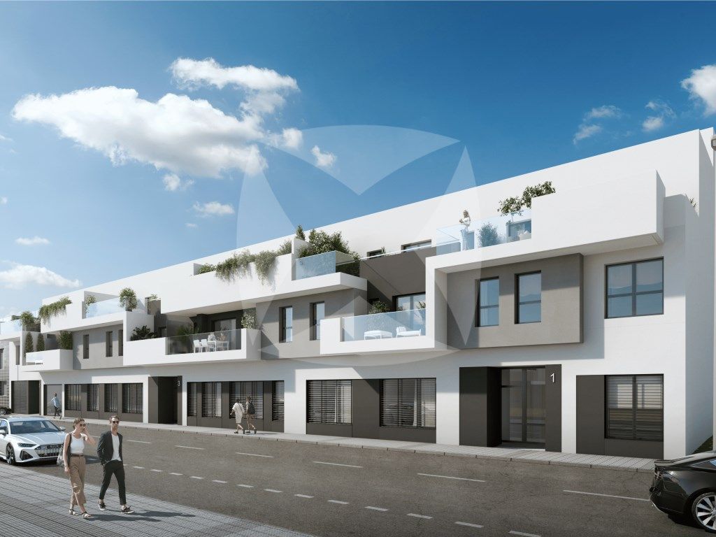 Vista exterior de Piso en venta en Badajoz Capital con Aire acondicionado, Jardín privado y Terraza