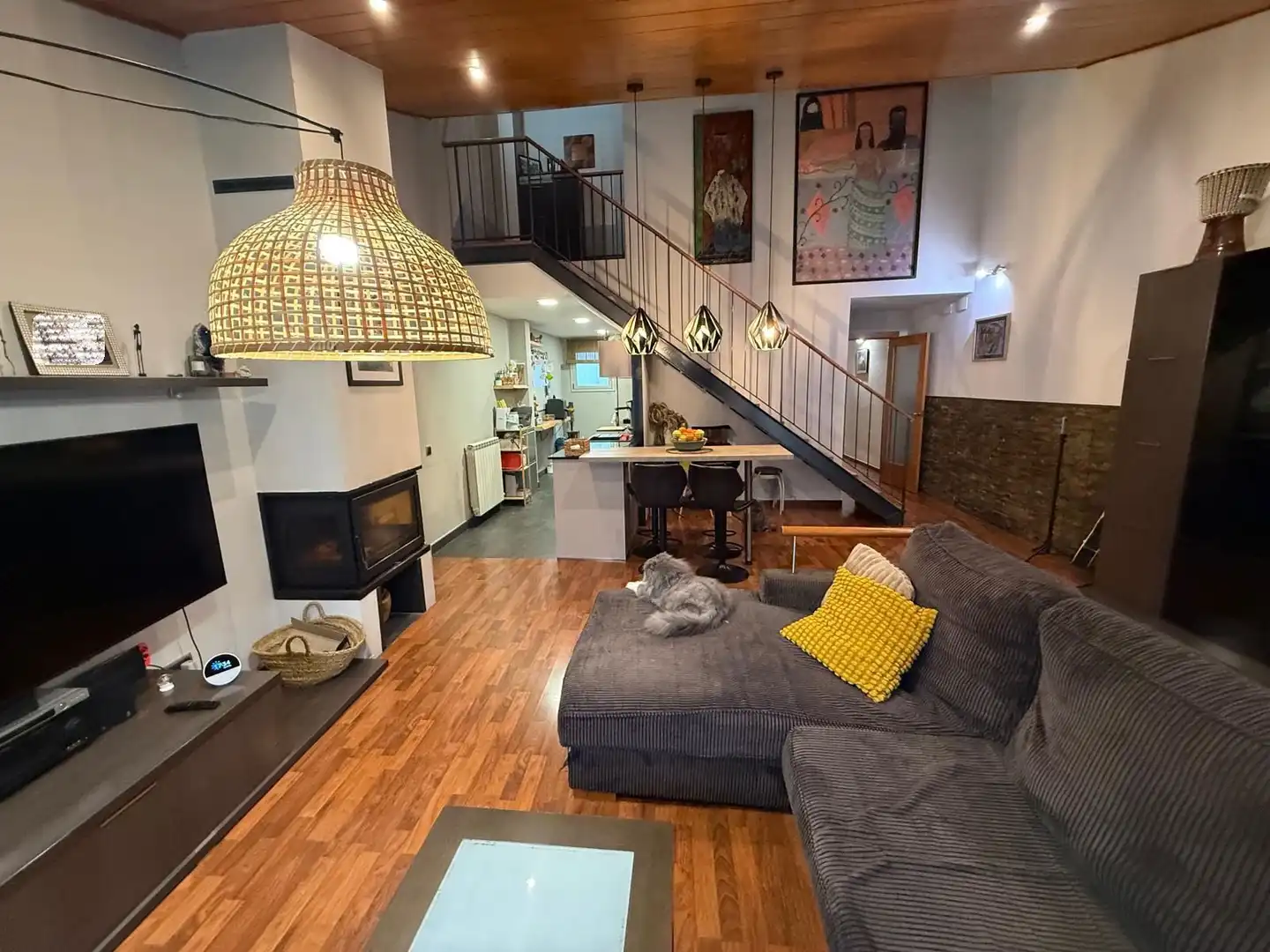 Living room of Duplexes for sale in Sant Celoni  with Heating and Terrace