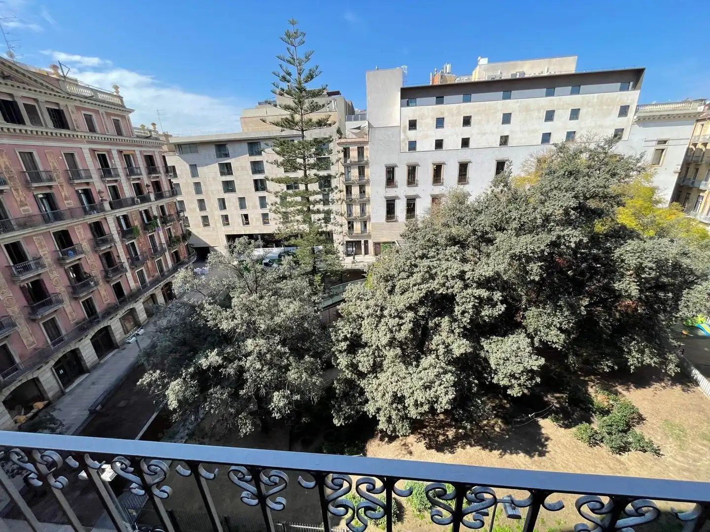 Vista exterior de Pis de lloguer en Barcelona amb Aire condicionat, Calefacció i Parquet