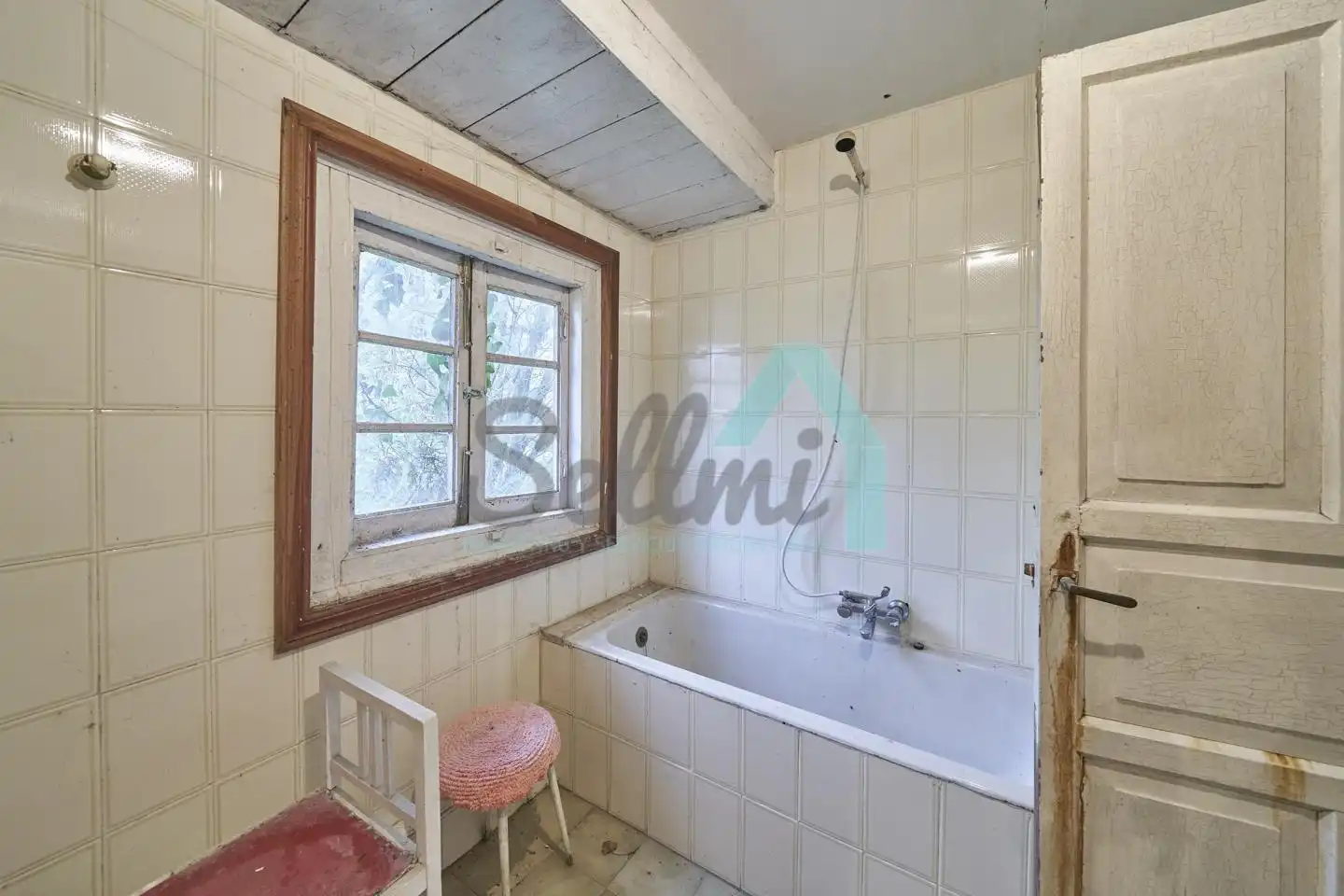 Baño de Casa o chalet en venta en Oviedo  con Jardín privado, Parquet y Terraza