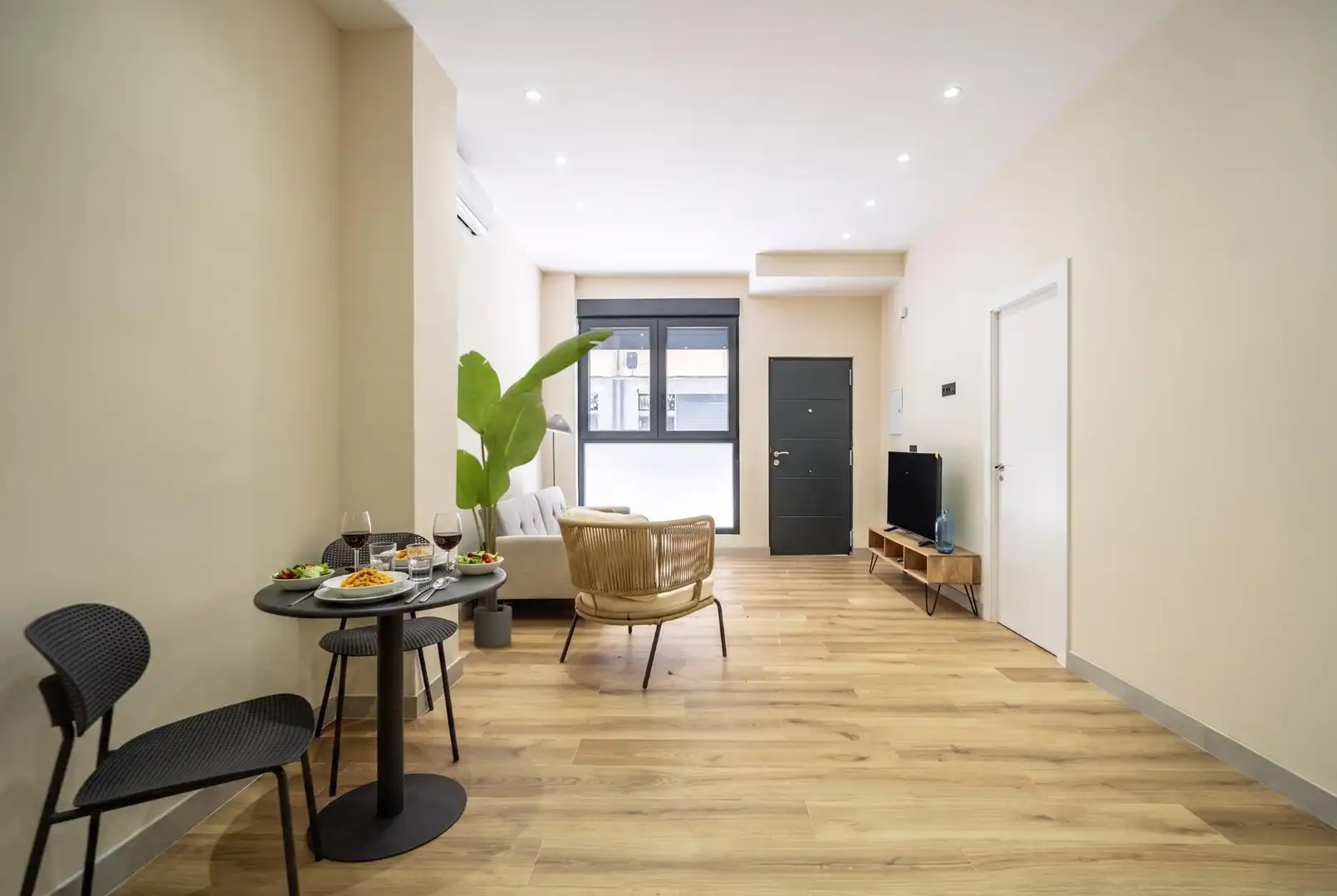 Sala de estar de Piso en venta en Granada con Aire acondicionado, Calefacción y Parquet