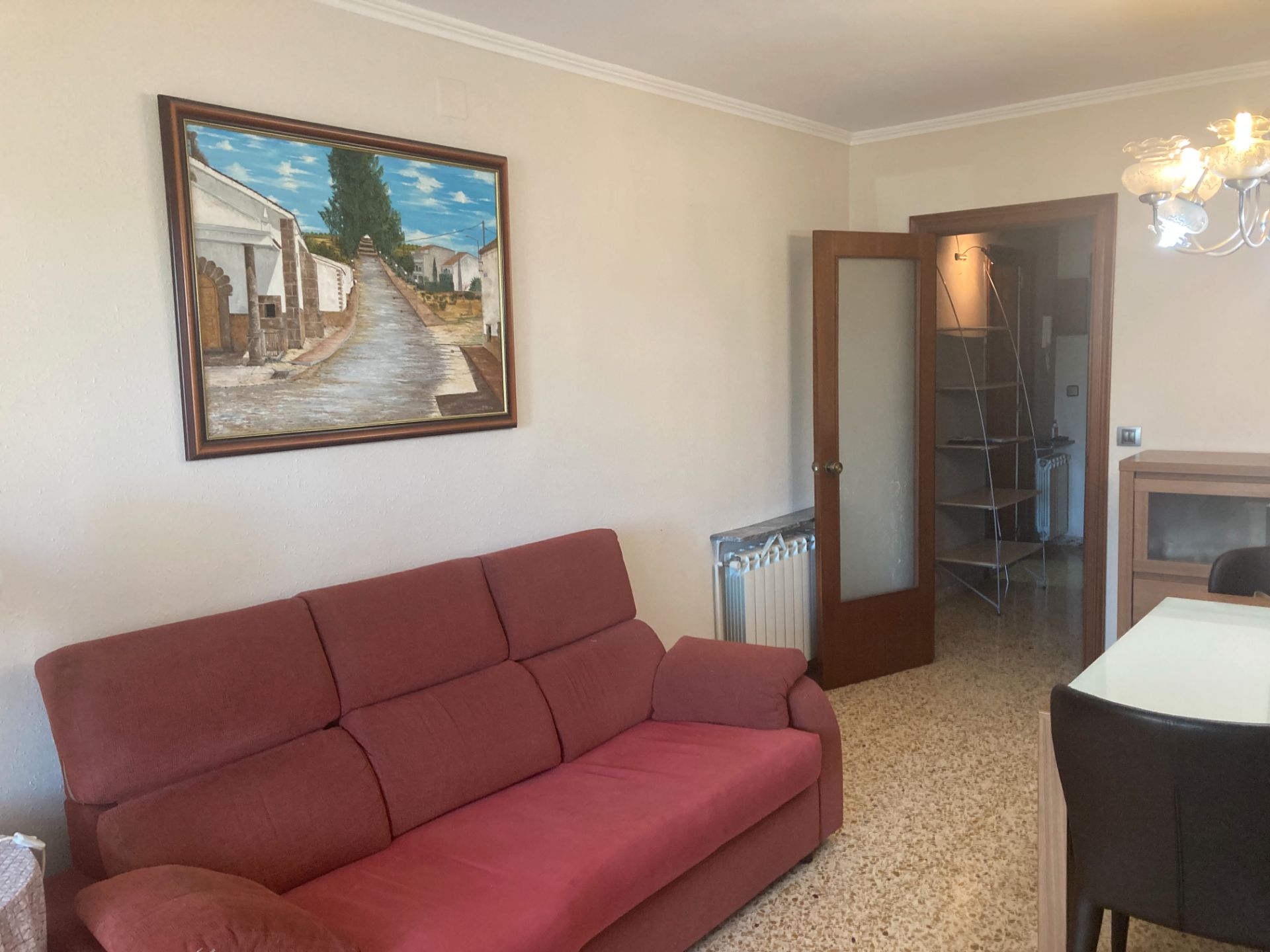 Sala d'estar de Pis en venda en Manresa amb Calefacció, Forn i Balcó