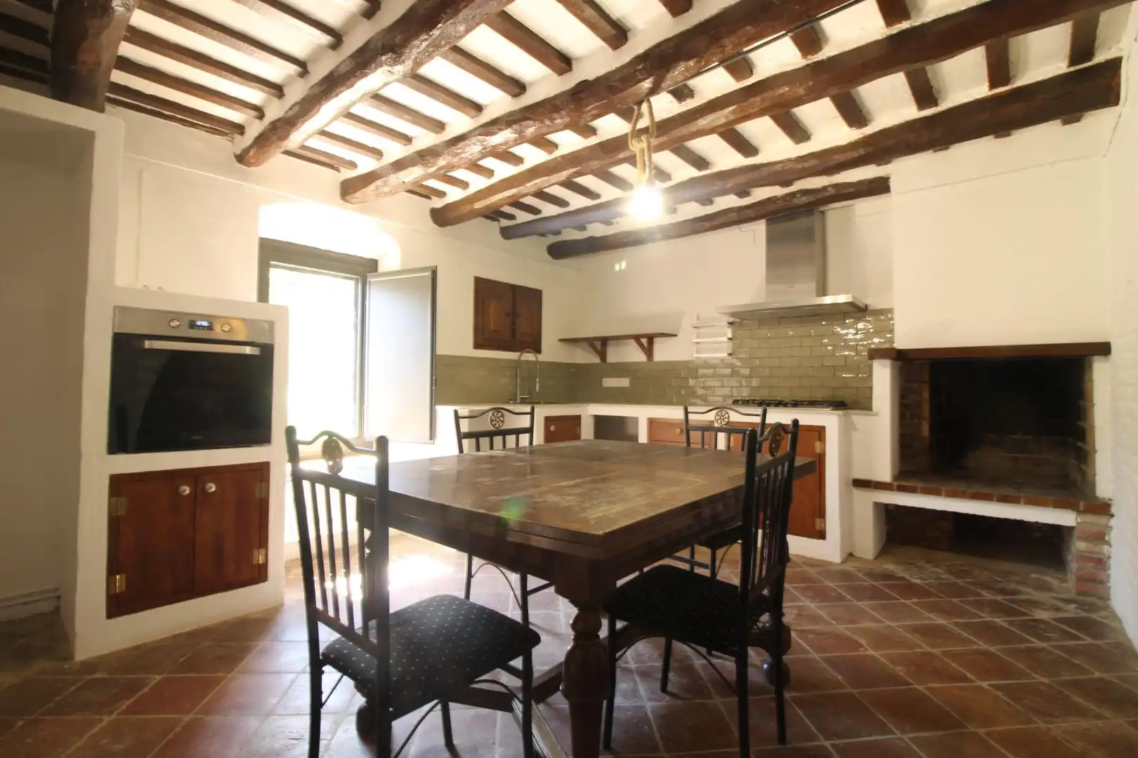 Cuina de Casa o xalet de lloguer en Canyelles amb Aire condicionat, Calefacció i Jardí privat