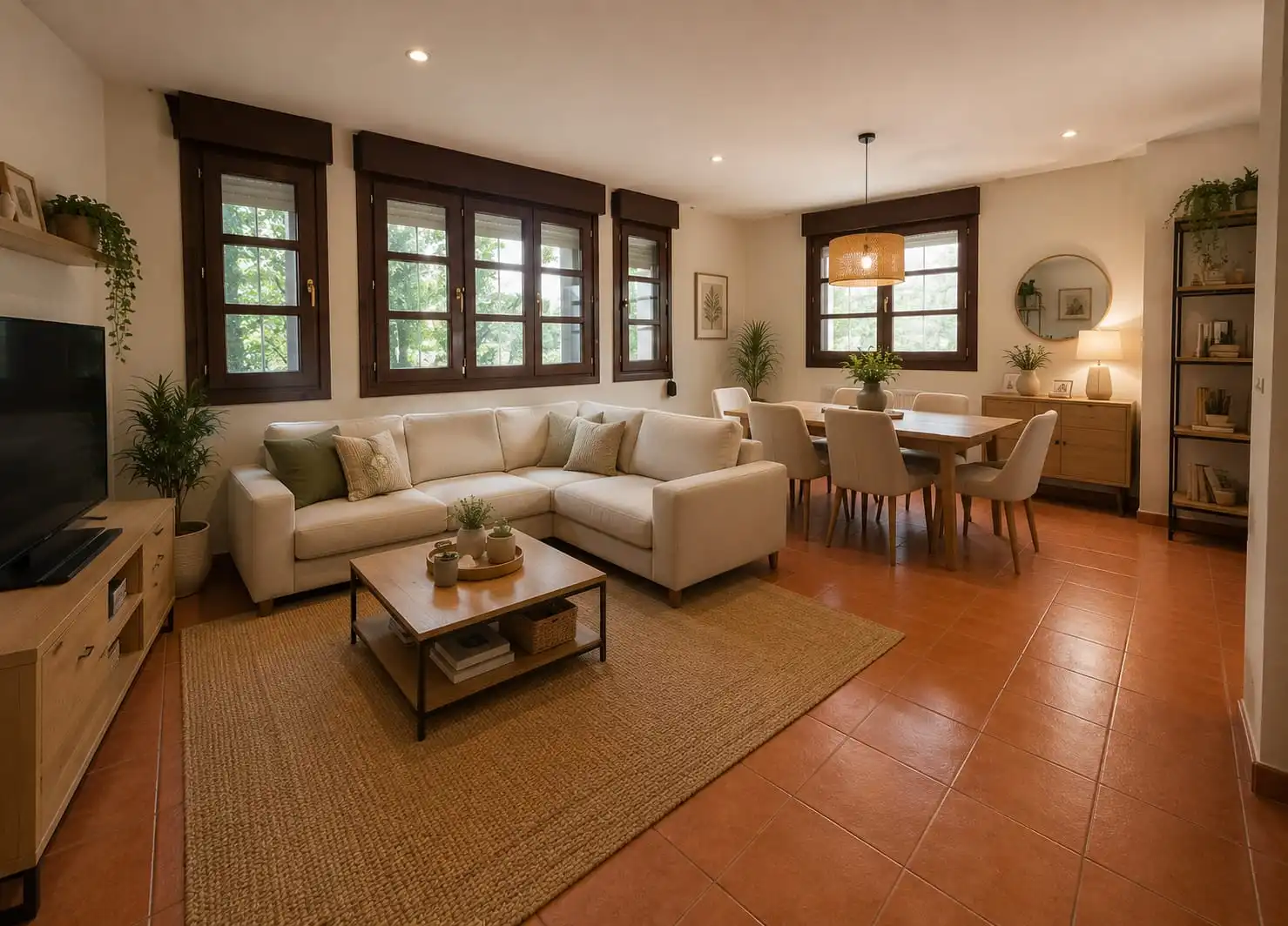 Sala d'estar de Casa o xalet en venda en Nava amb Jardí privat i Terrassa