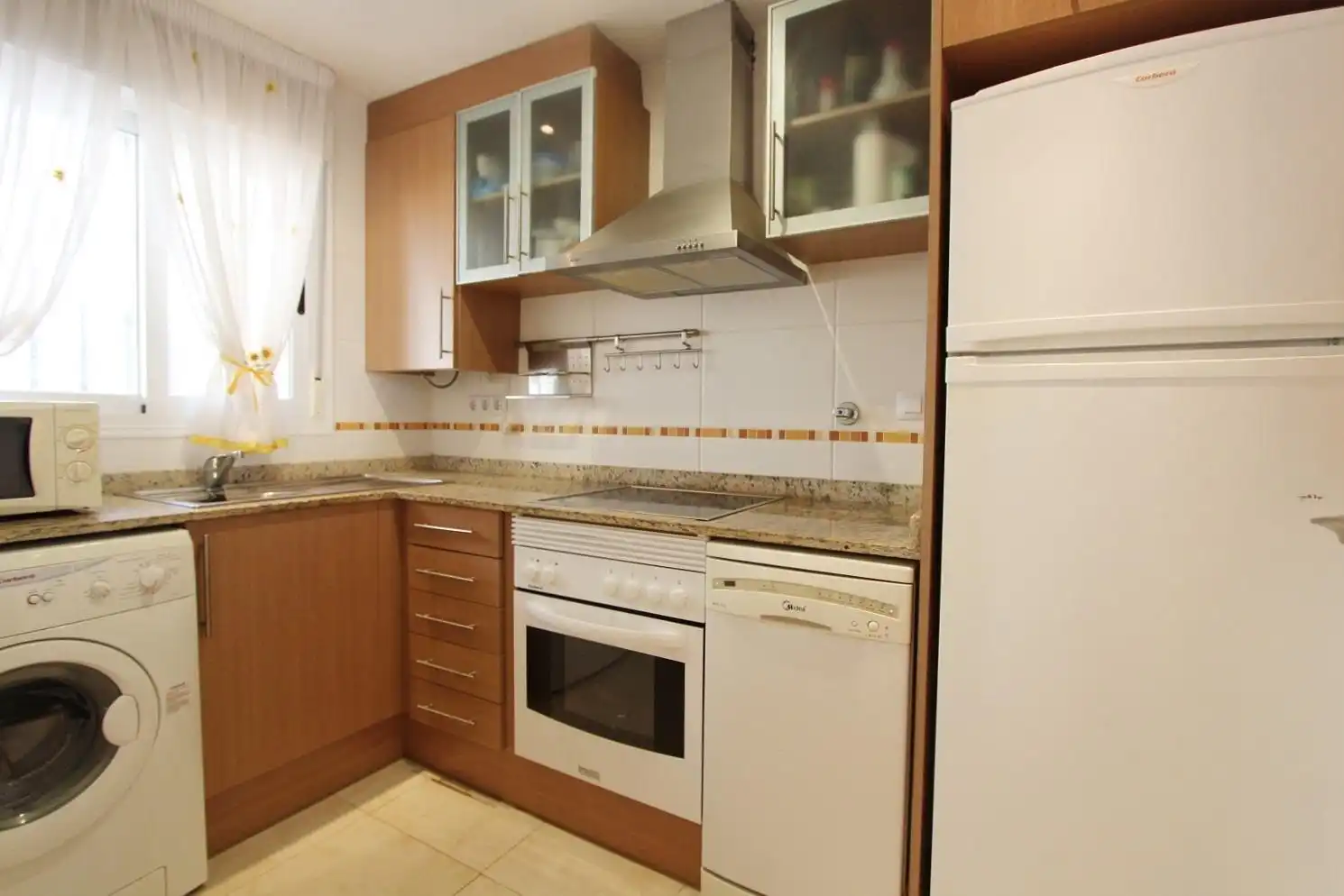 Cocina de Apartamento en venta en Oropesa del Mar / Orpesa con Jardín privado, Terraza y Trastero
