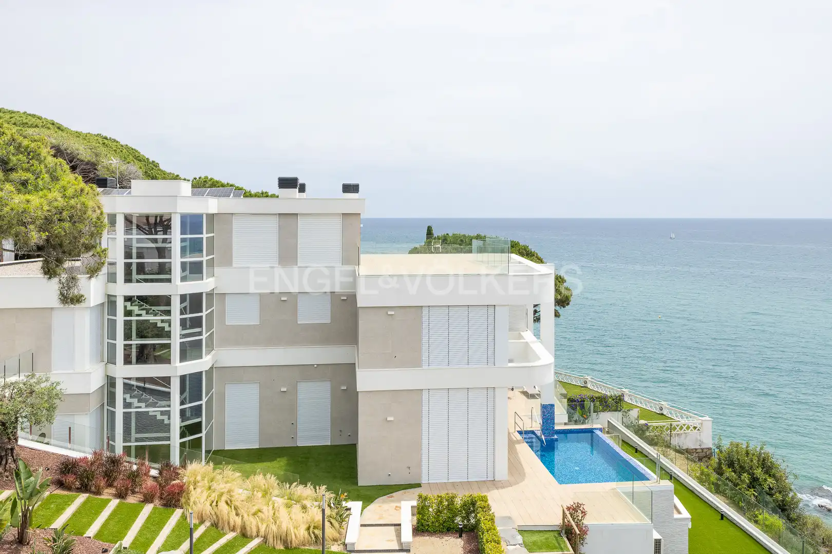 Vista exterior de Casa o chalet en venta en Arenys de Mar con Aire acondicionado, Calefacción y Jardín privado